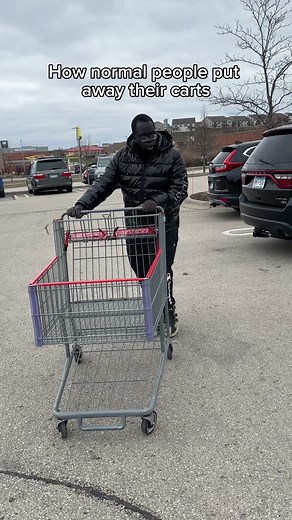 How do people put their card away versus how I put my card away?