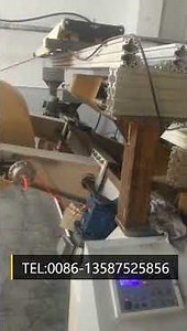 Corrugated paper making machine for kraft envelope bubble bags