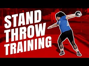 How to Throw Discus / Stand Throw Training / Discus Technique