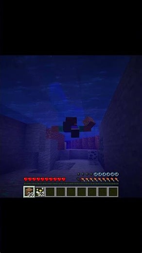 Minecraft Underwater Tunnel Trap 😱 | Stuck in Deep Water #shorts #viral #foryou