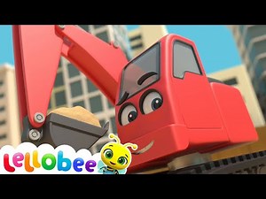 The Building Song | Lellobee | Cartoons and Kids Songs |