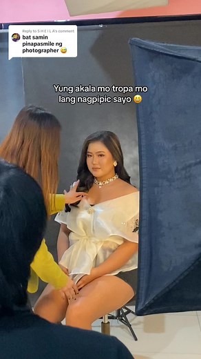 Replying to @S H E I L A nakalimutan ni ante nasa studio sya 😭