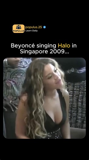 Populus on Instagram: "Beyoncé’s live rendition of “Halo” in Singapore was nothing short of magical 👏❤️ Her voice soared with the same perfection as the autotuned version, yet every note carried raw emotion and power. At 44, she continues to prove why she’s one of the greatest performers of our time, captivating fans with her commanding stage presence, soulful voice, and timeless hits. From Destiny’s Child to a record-breaking solo career, Beyoncé remains an icon whose performances touch millio