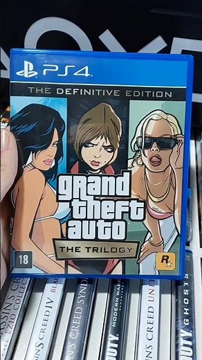 Grand Theft Auto The Trilogy 2021 PS4