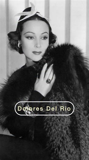 Art Deco Joe on Instagram: "Actress Dolores Del Rio ✨ Born María de los Dolores Asúnsolo y López Negrete August 3, 1904 in Durango, Mexico. Dolores Del Rio had a film career spanning more than 50 years, from 1925 in the silent era to the late 1970s, as well as a stage and television career. She was also considered one of the most important female figures in the Golden Age of Mexican cinema. #doloresdelrio #oldhollywood #vintagestyle"