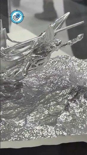 Nave a vela realizzata su un Mazak Variaxis