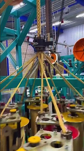 High-Speed Industrial Rope Braiding
