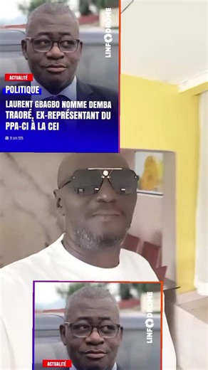 Richa Gbagbo sur la nomination de Demba à la CI