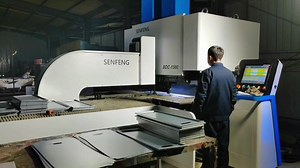 Customer Testimonial丨SENFENG Automatic Bending Center How to make sheet metal bending more precise and efficient? SENFENG Automatic Bending Center is definitely your best choice. The overall processing efficiency is increased by about 5 times. The whole process does not require manual hand-holding, which is more suitable for mass processing. Go to SENFENG website and learn more. Website: https://www.sfcnclaser.com/servo-electric-press-brake.html WhatsApp: 8613031735608 #senfeng #cncbending #meta