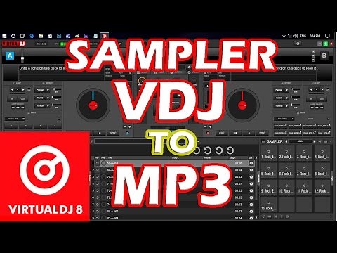 Lo Que No Sabias de VIRTUAL DJ 8 SAMPER VDJ A MP3