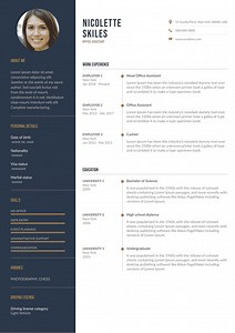 Sample Resume For Office Job | Resume Example