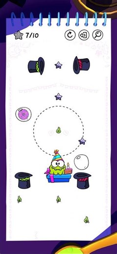 Cut the Rope Daily. April 13 2026. All 10 Stars Walkthrough.