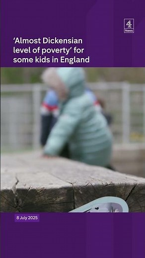 'Dickensian poverty' for English kids
