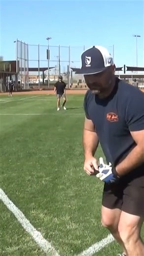 Codie hits a missile up the Middle.