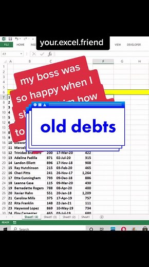 make your boss 🙂 with vlookup approx match #excel #office