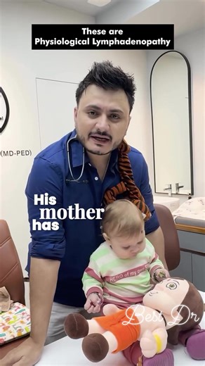 106K views · 1.2K reactions | Physiological lymphadenopathy means the presence of palpable lymph nodes that are normal in children and not due to any disease. #drimranpatel #bestdr #viewers | Best Dr. | Facebook