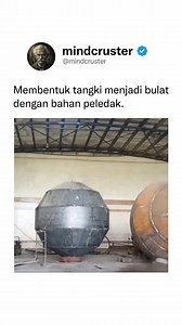 2.3M views · 10K reactions | Inilah Explosive Hydroforming, metode...