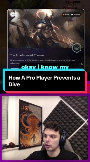 How A Pro Player Prevents a Dive | dive