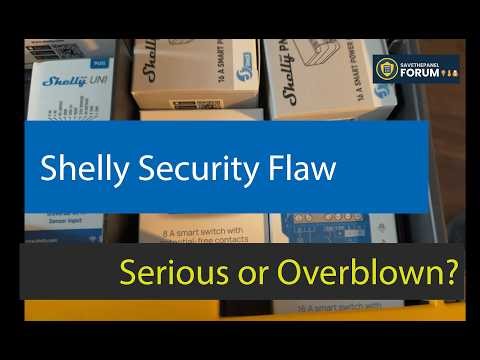 Shelly Security Flaw: Serious Risk or Overblown Headline?