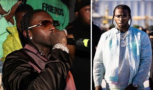 Pop Smoke promotes song featuring Travis Scott in 2019