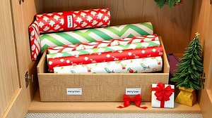 how to store christmas wrapping paper? - Test Food Kitchen