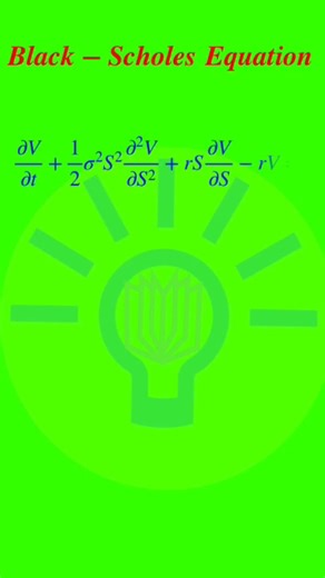 Black Scholes Equation