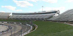 New grass berm highlights beautification project at Martinsville Speedway