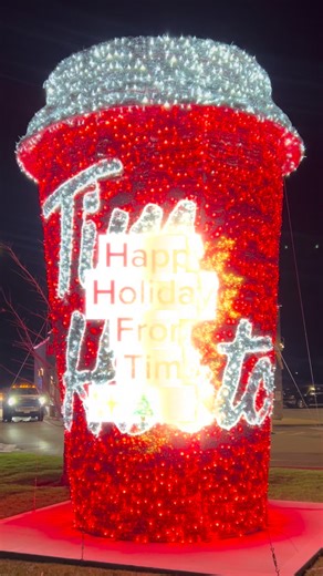 From us to you, wishing you and your loved ones a Merry Christmas and a very happy holiday season ❤️🎄 Love, Tims | Tim Hortons