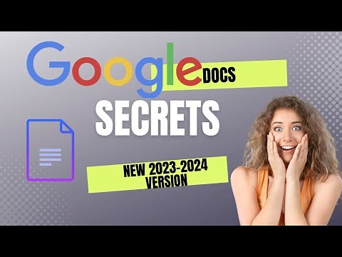 How to Use Google Docs - Beginner's Guide 2023-2024