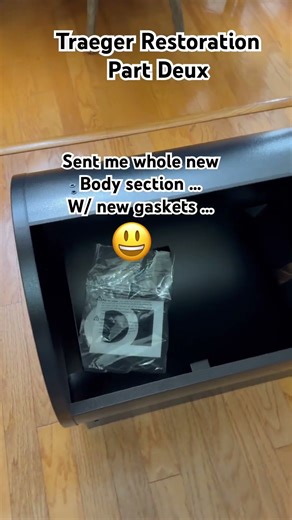 Traeger caught fire 🔥 part 2 … #traegergrills #traeger