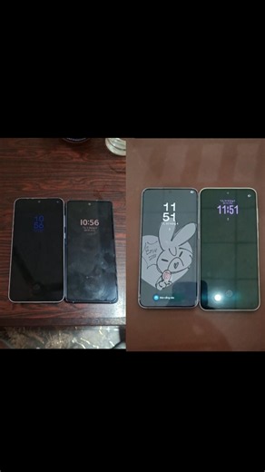 Galaxy A55 vs S20 FE vs S24 Plus vs A56 Always On Display #smartphone #samsung
