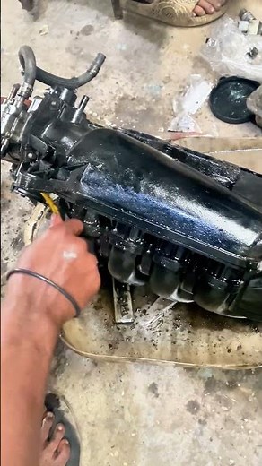 How to clean intake manifold?