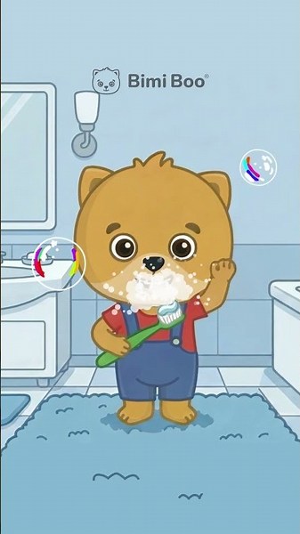 Healthy Habits for Kids 🌟🪥 Daily Routines with Bimi Boo #nurseryrhymes