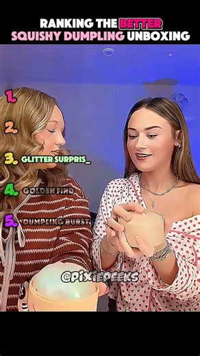 Ranking The Better Squishy Dumpling Unboxing moments