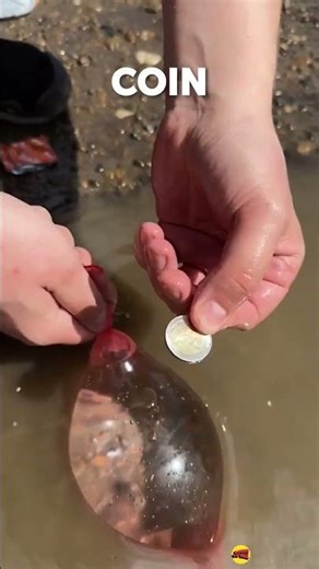 Dropped it in a puddle? Try THIS crazy trick! 🤯💦 #lifehacks #condomhack