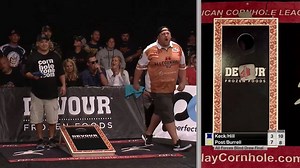 LET’S GO! New ACL Pro Chris Burrell is hoping to start this season like he finished the last! https://iplayacl.com | American Cornhole League