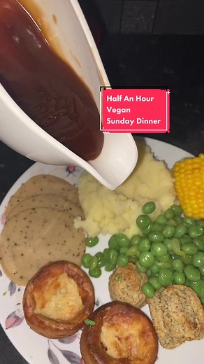 Vegan Sunday Dinner in Half An Hour