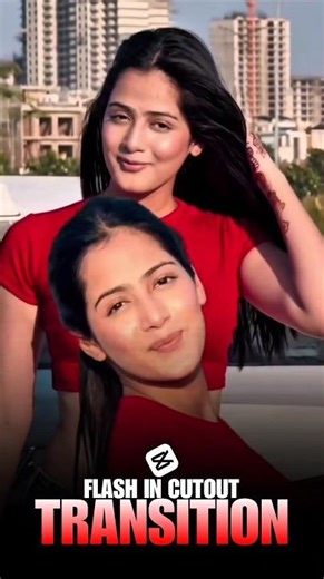 Flash In Cutout Editing Tutorial Capcut | Instagram trending reels editing | capcut editing tutorial