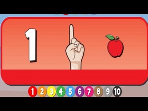 Counting 1-10 Song | Number Songs for Children | The Singing Walrus - Cartoon videos for kids tv one