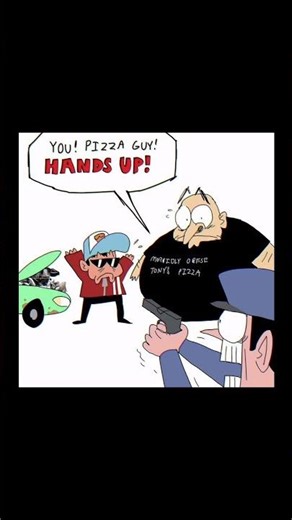 fastest pizza delivery guy in town | voice over #funny #animation