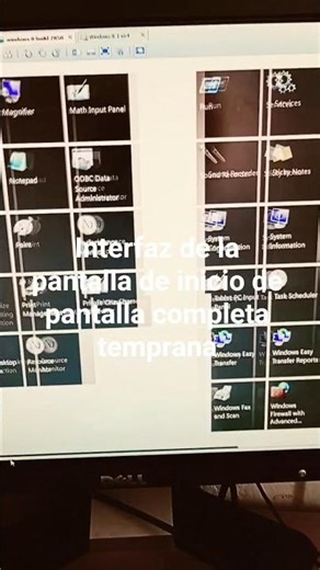 viendo la build 7850 de Windows 8 #windows