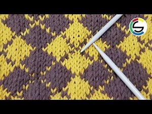 How To Knit Fair Isle : Knitting Pattern 007 : Two Colors (CHIC Studio)