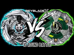 Silver Wolf 3-80FB VS Knight Mail 3-85BS | Beyblade X Battle (10 Rounds)