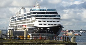Cruise ship Azamara Quest arrives in Liverpool