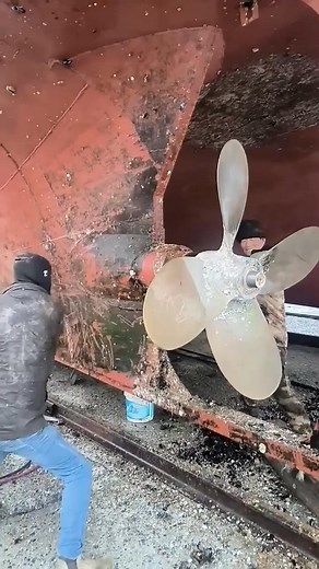 9.5K views · 28 reactions | Disassembly and assembly process of aging ship propeller #happy #gift #family #wood #coupletertainment #happylifede #diy #artist #Entertainment #craft viralvideo #fun #woodworking Bridge #homedecor Master #happy #craftbeer #goals #create #art #relationshipgoals #design Collection #losangeles #smile #crafts #handmaSwinging #maker #fun #adventure #couplegoals #jewelry funnyvideo #love #handcrafted swingbridge #beautiful | Zachery Mccallister | Facebook