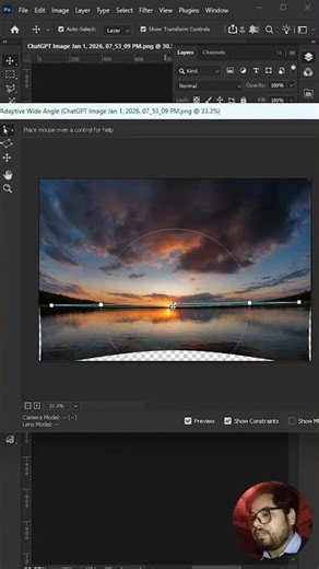 how to Correct Wide-Angle Lens Distortion | Photoshop tips & tricks | Desinity