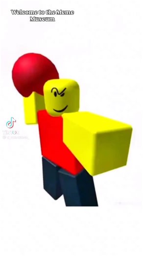 @meme_history_museum on Instagram: "A 2022-2023 Meme, The Baller meme originates from the 2006 Game Roblox, within the Roblox game called “Boss Fighting Stages Rebirth” where a simple blocky boss character known as “Baller” appears on screen. The meme began when @zoid_j posted an image of the boss with only the caption “Baller,” embracing minimalist, zero-context humor. The meme exploded further when TikToker @casanova_gaming_real uploaded a self-aware video complaining about how often people po
