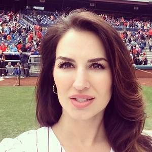 Weather Education Day! @nbcphiladelphia @violetayas thanks to the Phillies for making this possible! | Sheena Parveen