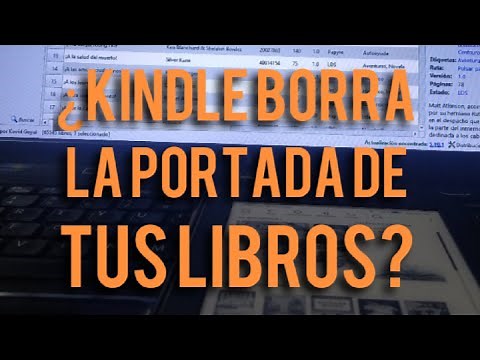 Kindle borra la portada de los libros libros, ¡SOLUCIÓN!