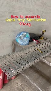 Cable tray fabrication #electrical #EngineeringExcellence #ElectricRevolution #cabletray #Maintenance #electrician #technician #followers #highlights #everyone #ofwreels #tipsandtricks Electrical Engineering World | BoySweto Vlogs